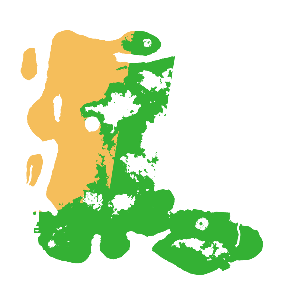 Biome Rust Map: Procedural Map, Size: 3550, Seed: 48152331