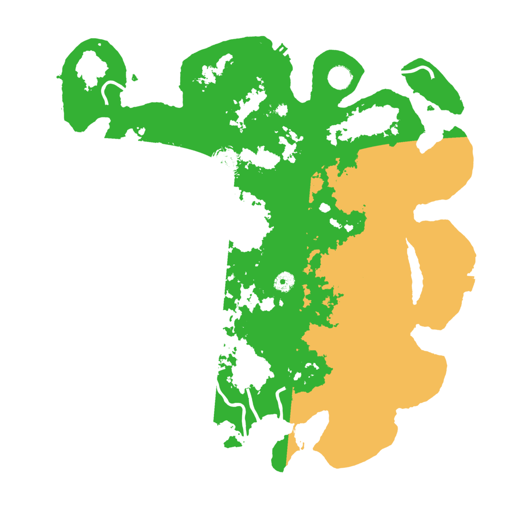 Biome Rust Map: Procedural Map, Size: 3800, Seed: 24027420