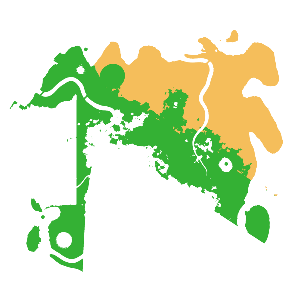 Biome Rust Map: Procedural Map, Size: 3400, Seed: 60194818