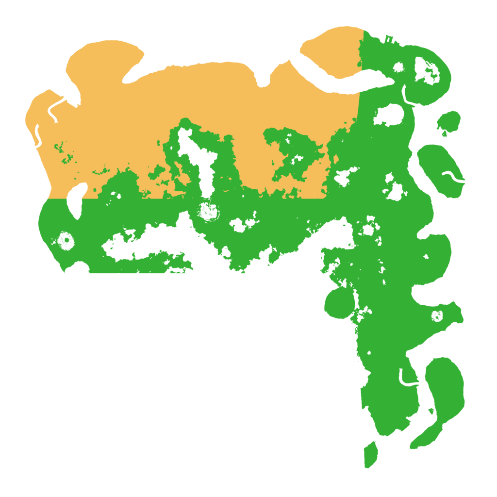 Biome Rust Map: Procedural Map, Size: 4400, Seed: 3747760