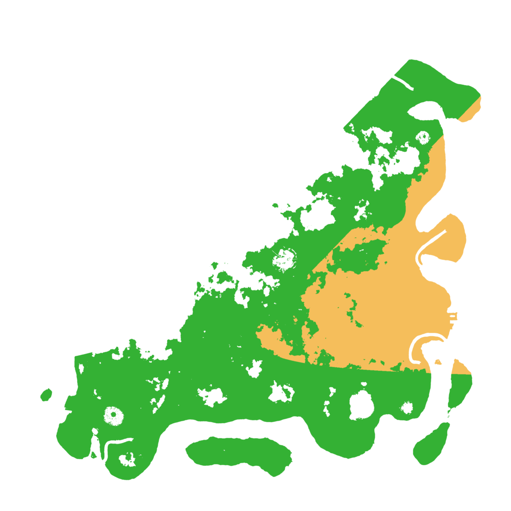 Biome Rust Map: Procedural Map, Size: 4000, Seed: 919460366