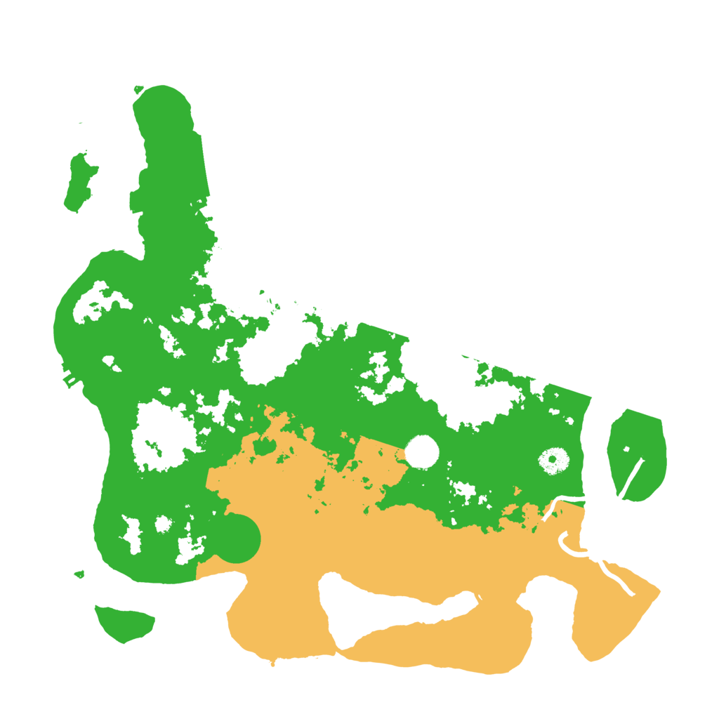 Biome Rust Map: Procedural Map, Size: 3850, Seed: 49569396