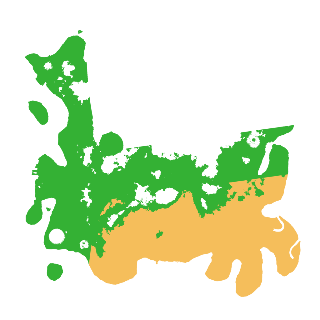 Biome Rust Map: Procedural Map, Size: 3700, Seed: 38133330