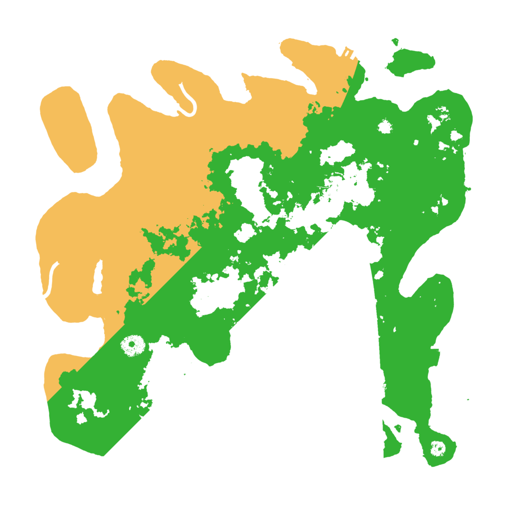 Biome Rust Map: Procedural Map, Size: 3500, Seed: 1881733