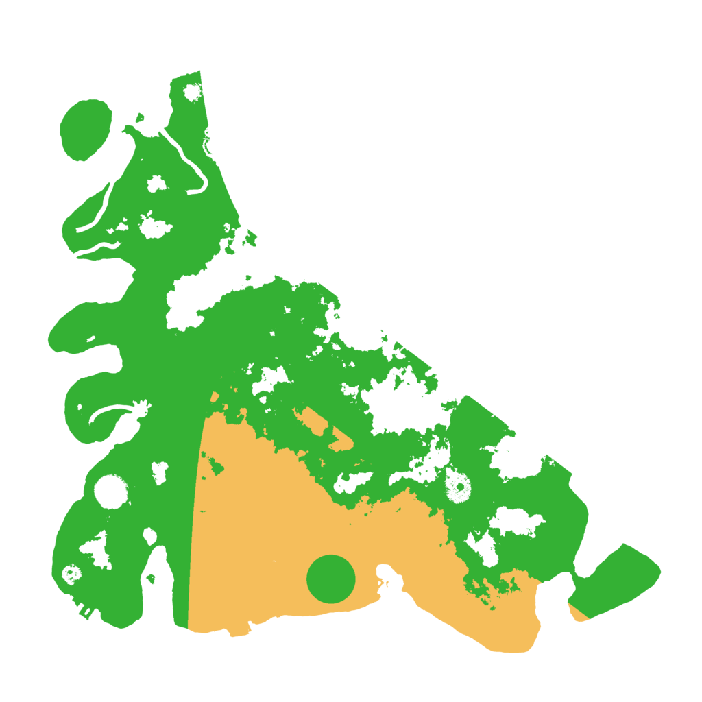 Biome Rust Map: Procedural Map, Size: 3800, Seed: 17708255