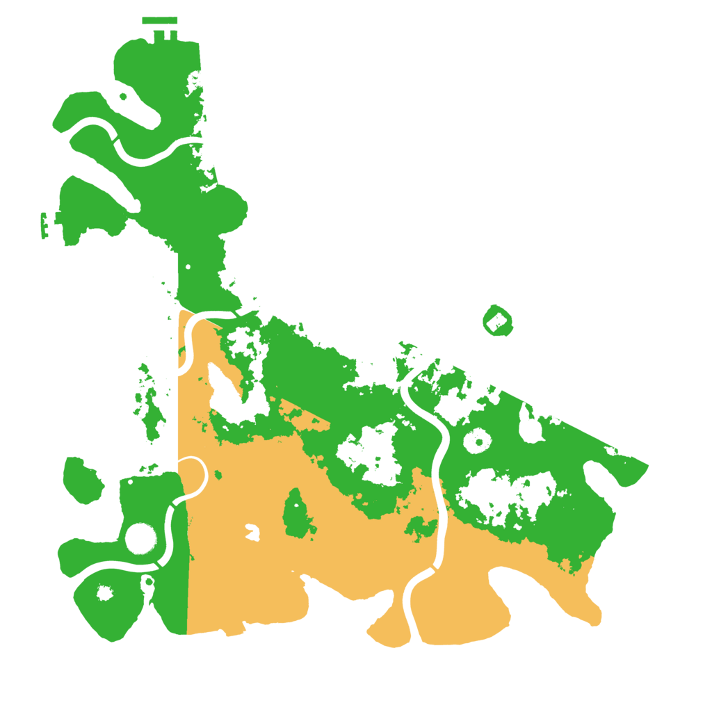 Biome Rust Map: Procedural Map, Size: 4100, Seed: 37645032