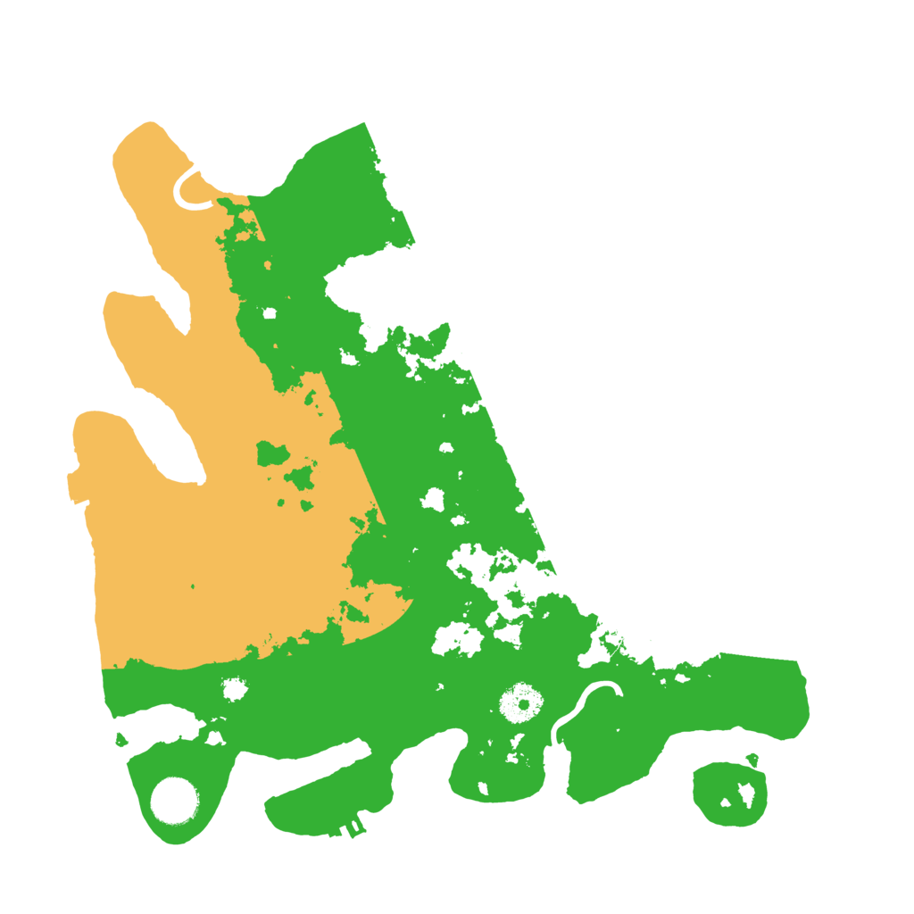 Biome Rust Map: Procedural Map, Size: 3400, Seed: 36213785