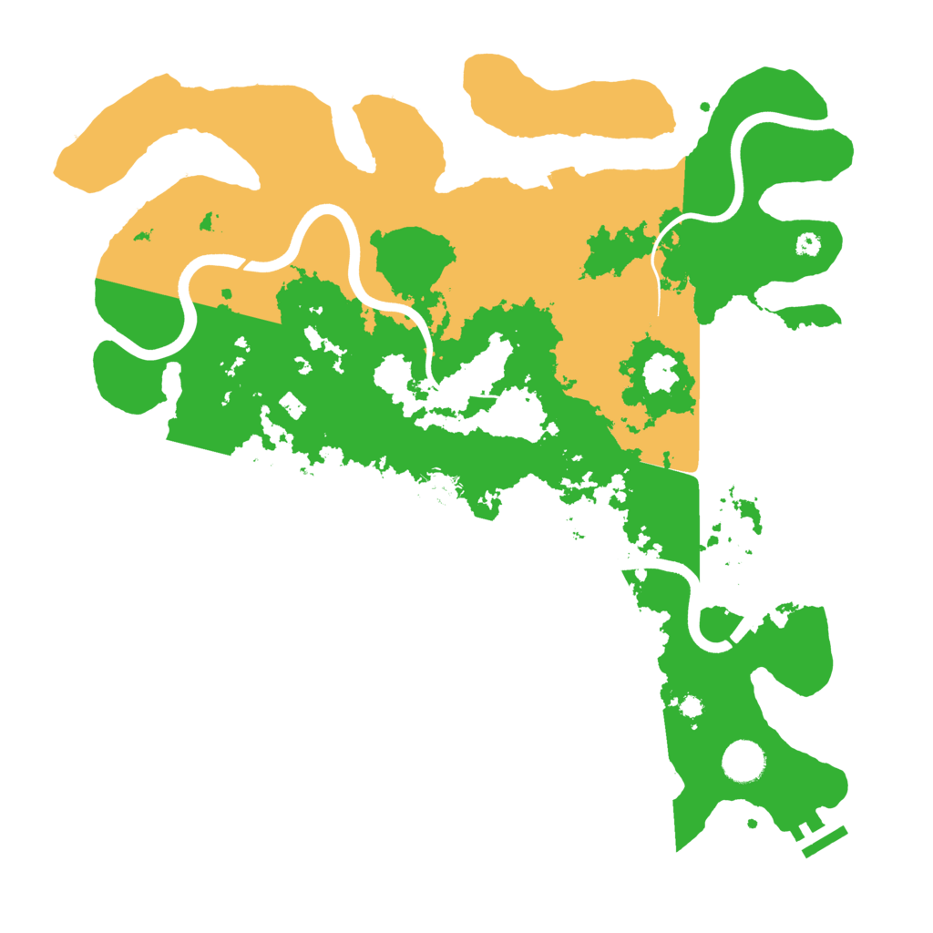 Biome Rust Map: Procedural Map, Size: 3850, Seed: 30132285