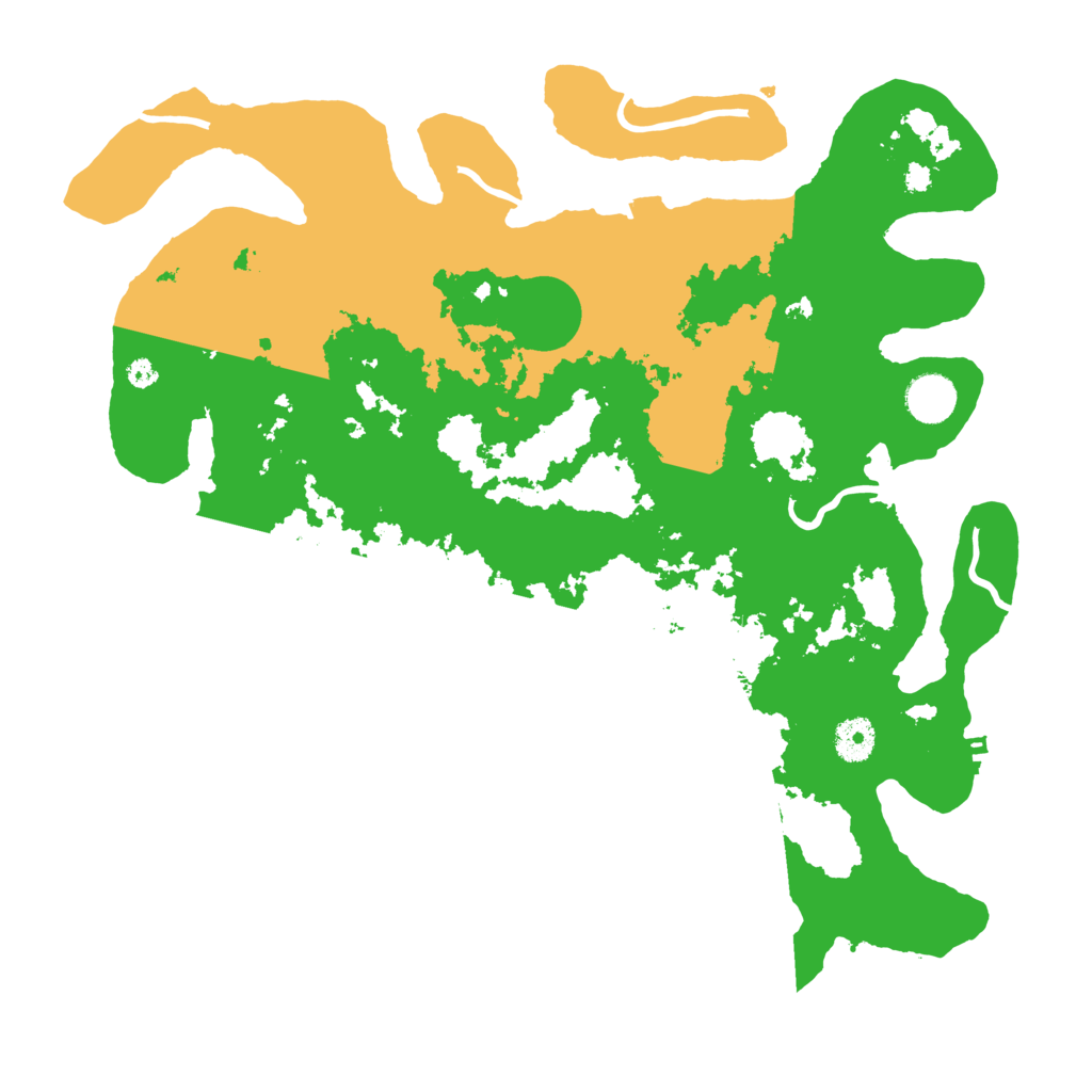 Biome Rust Map: Procedural Map, Size: 3850, Seed: 30132285