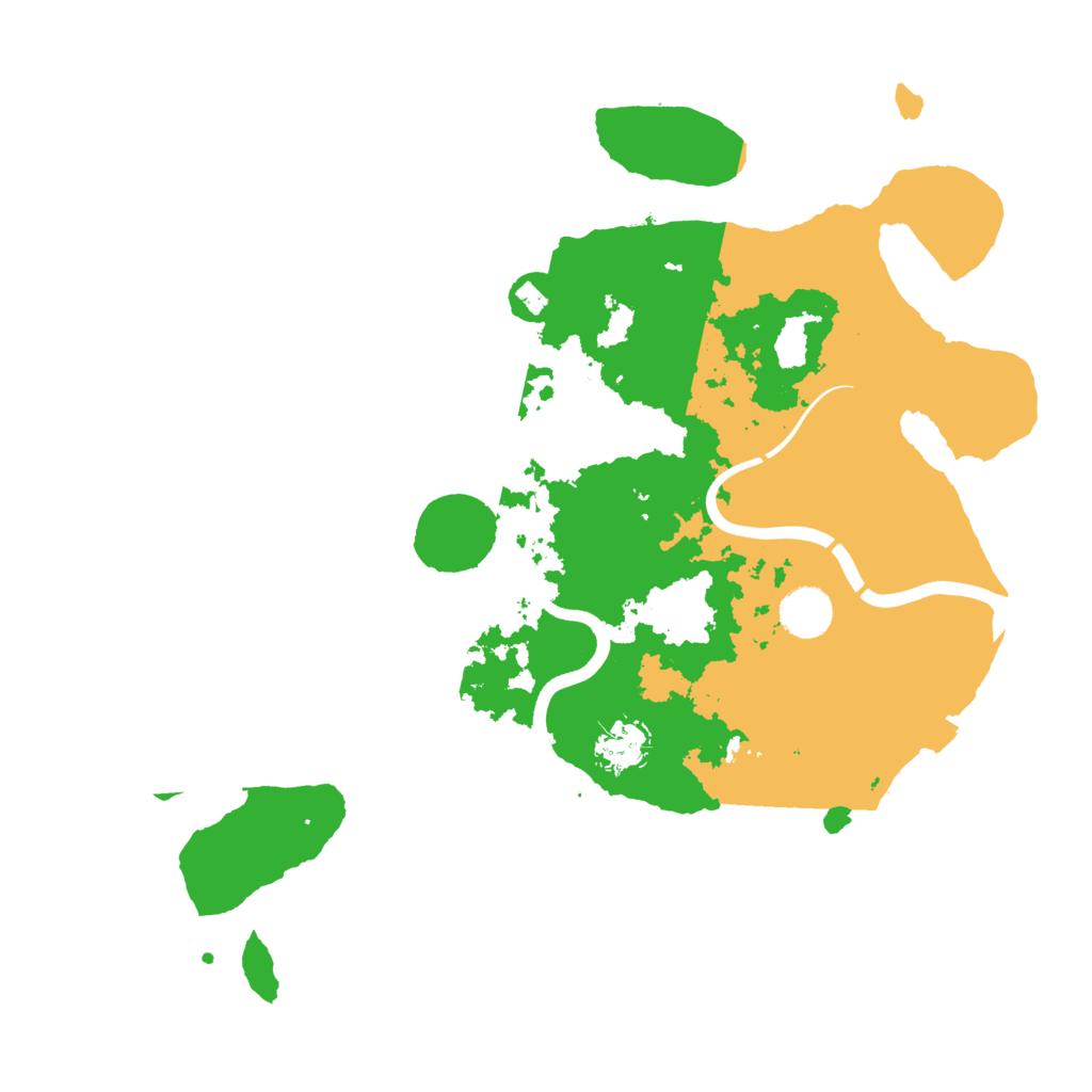 Biome Rust Map: Procedural Map, Size: 3750, Seed: 50035868