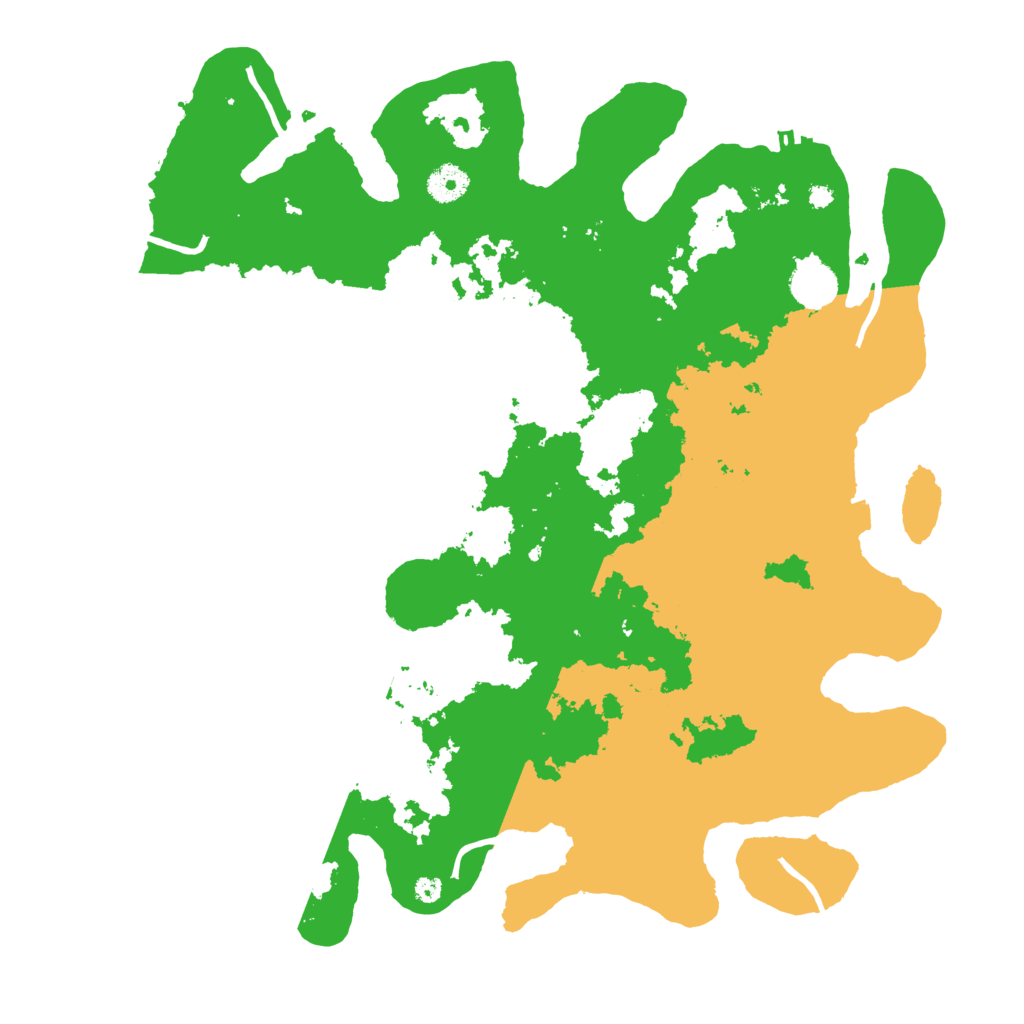 Biome Rust Map: Procedural Map, Size: 3950, Seed: 84461173