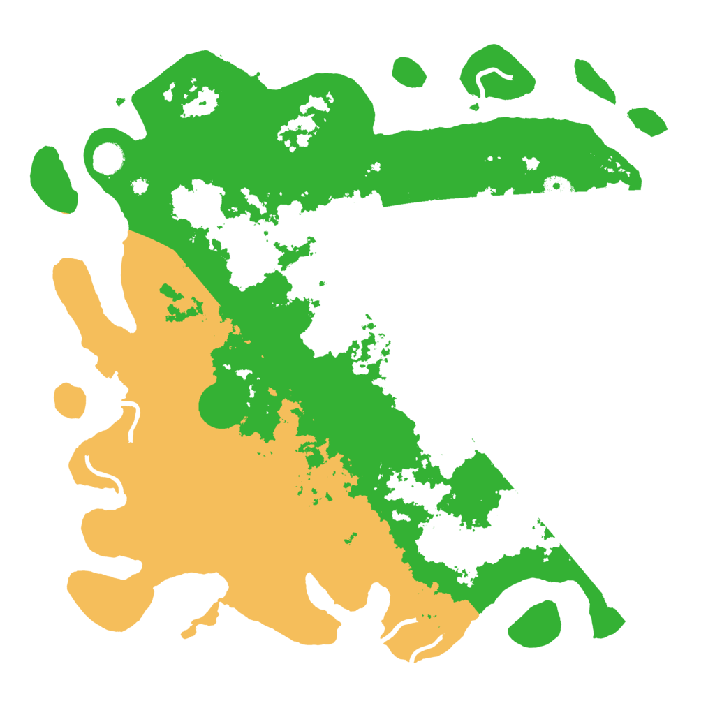 Biome Rust Map: Procedural Map, Size: 4100, Seed: 63255261