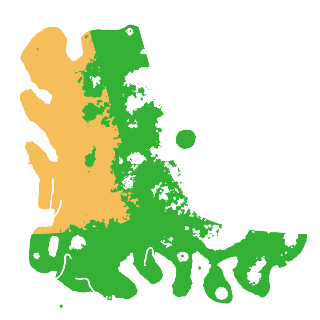 Biome Rust Map: Procedural Map, Size: 4500, Seed: 3255