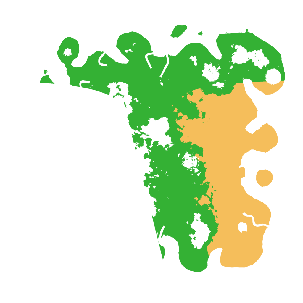 Biome Rust Map: Procedural Map, Size: 3500, Seed: 26231584