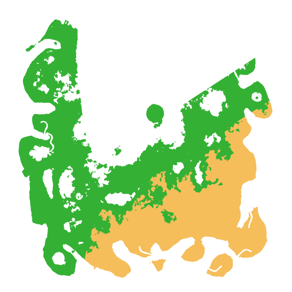Biome Rust Map: Procedural Map, Size: 4400, Seed: 66951687