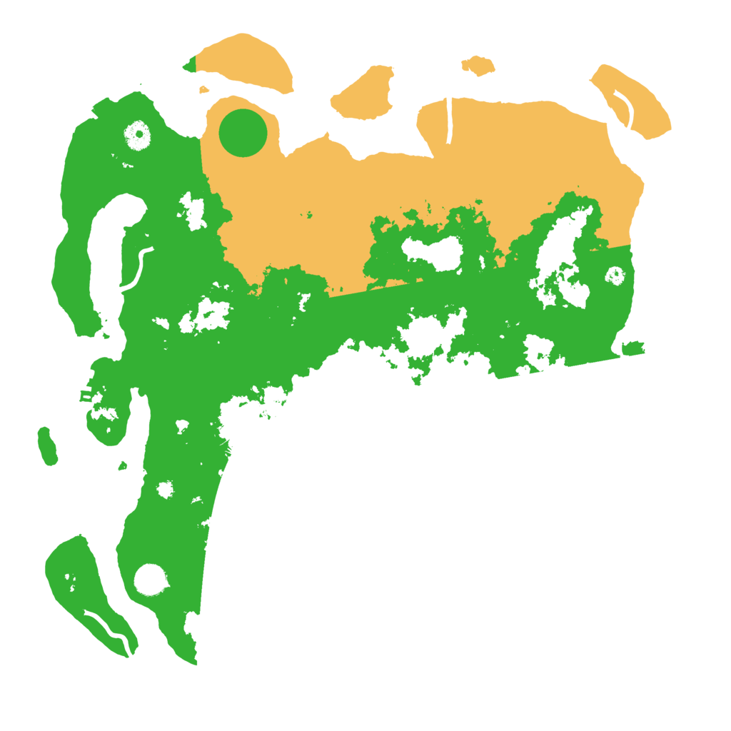 Biome Rust Map: Procedural Map, Size: 4000, Seed: 37293385