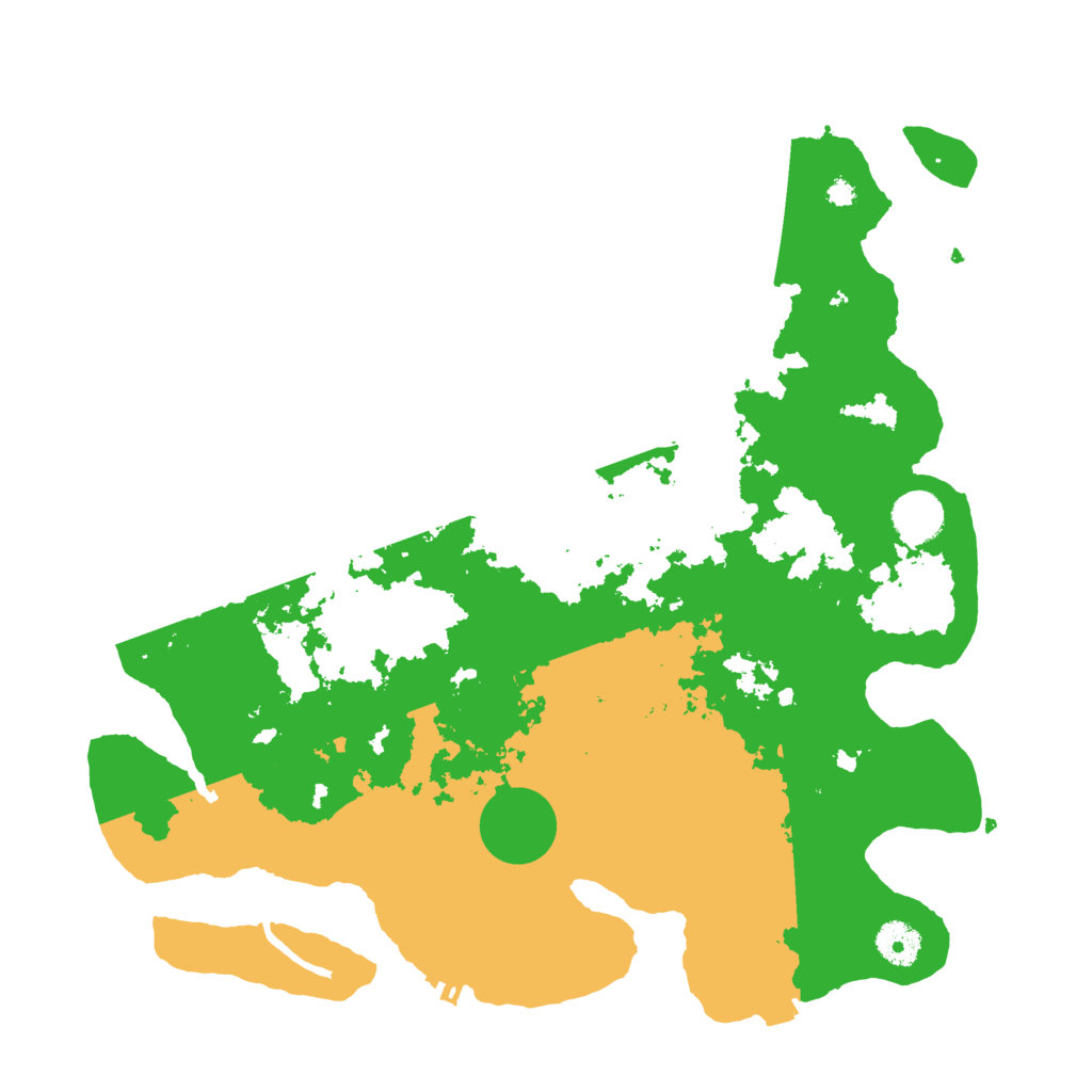 Biome Rust Map: Procedural Map, Size: 3750, Seed: 98404542