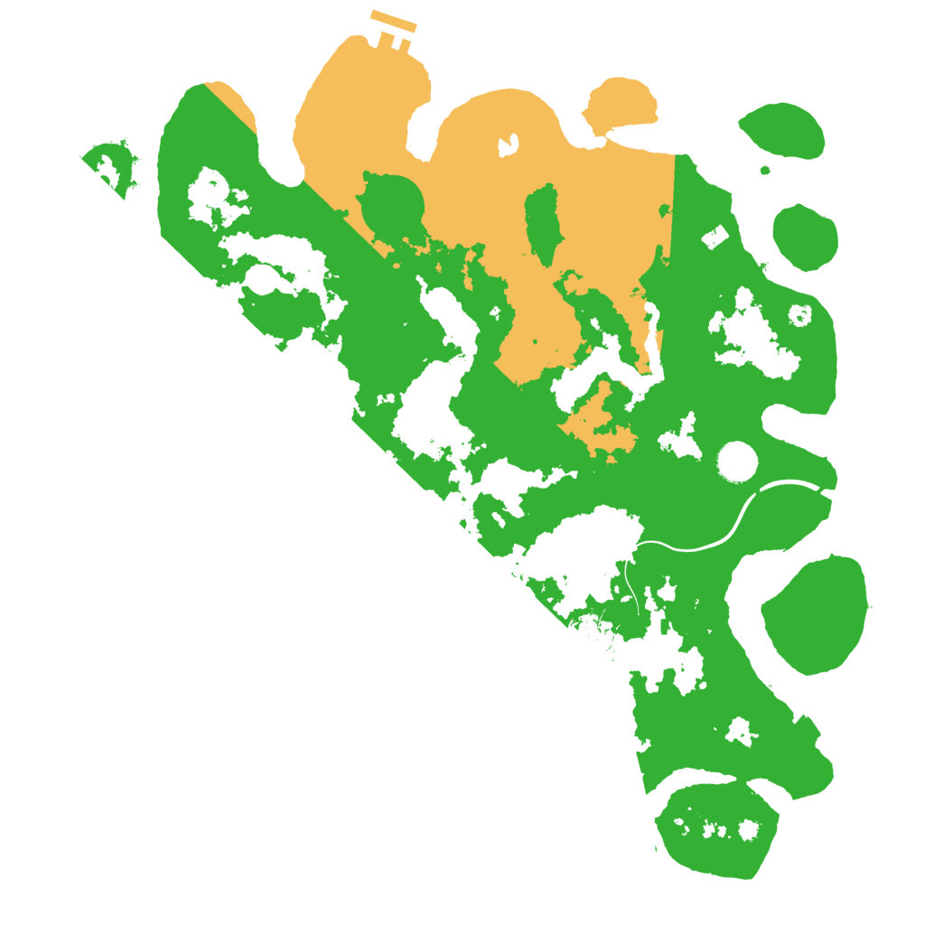 Biome Rust Map: Procedural Map, Size: 4000, Seed: 1541708150