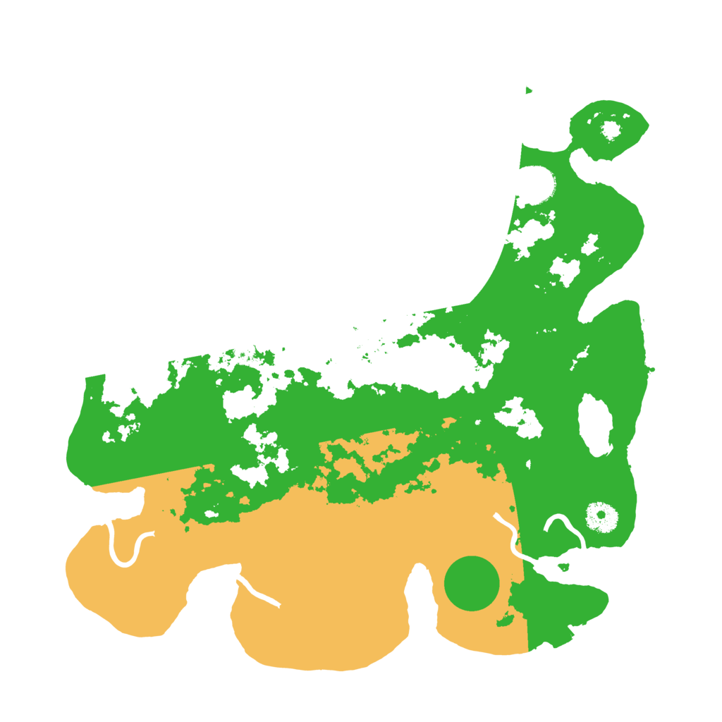 Biome Rust Map: Procedural Map, Size: 3450, Seed: 88013166