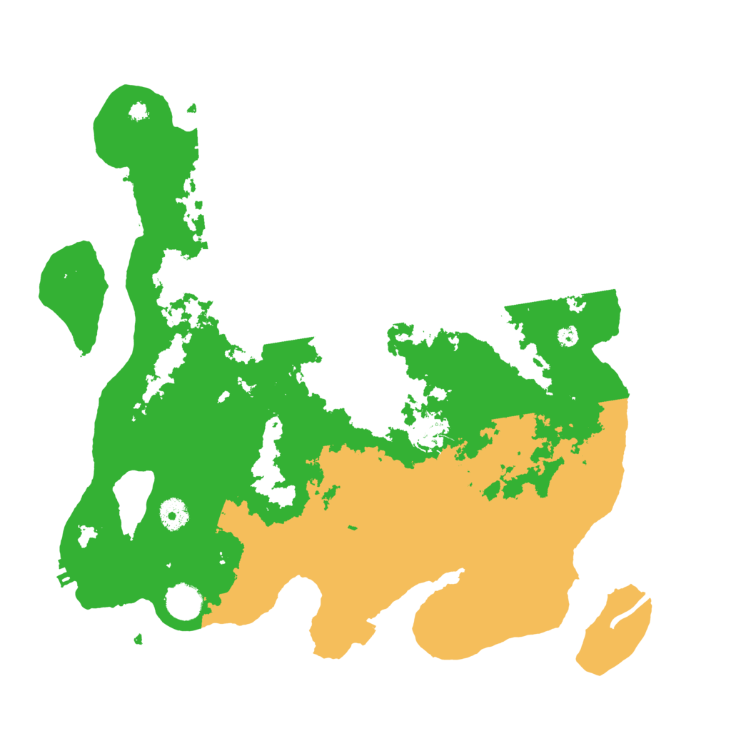 Biome Rust Map: Procedural Map, Size: 3650, Seed: 46177903