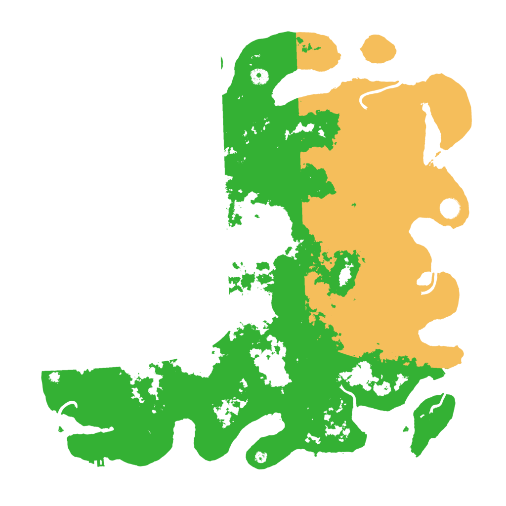 Biome Rust Map: Procedural Map, Size: 4400, Seed: 69826308