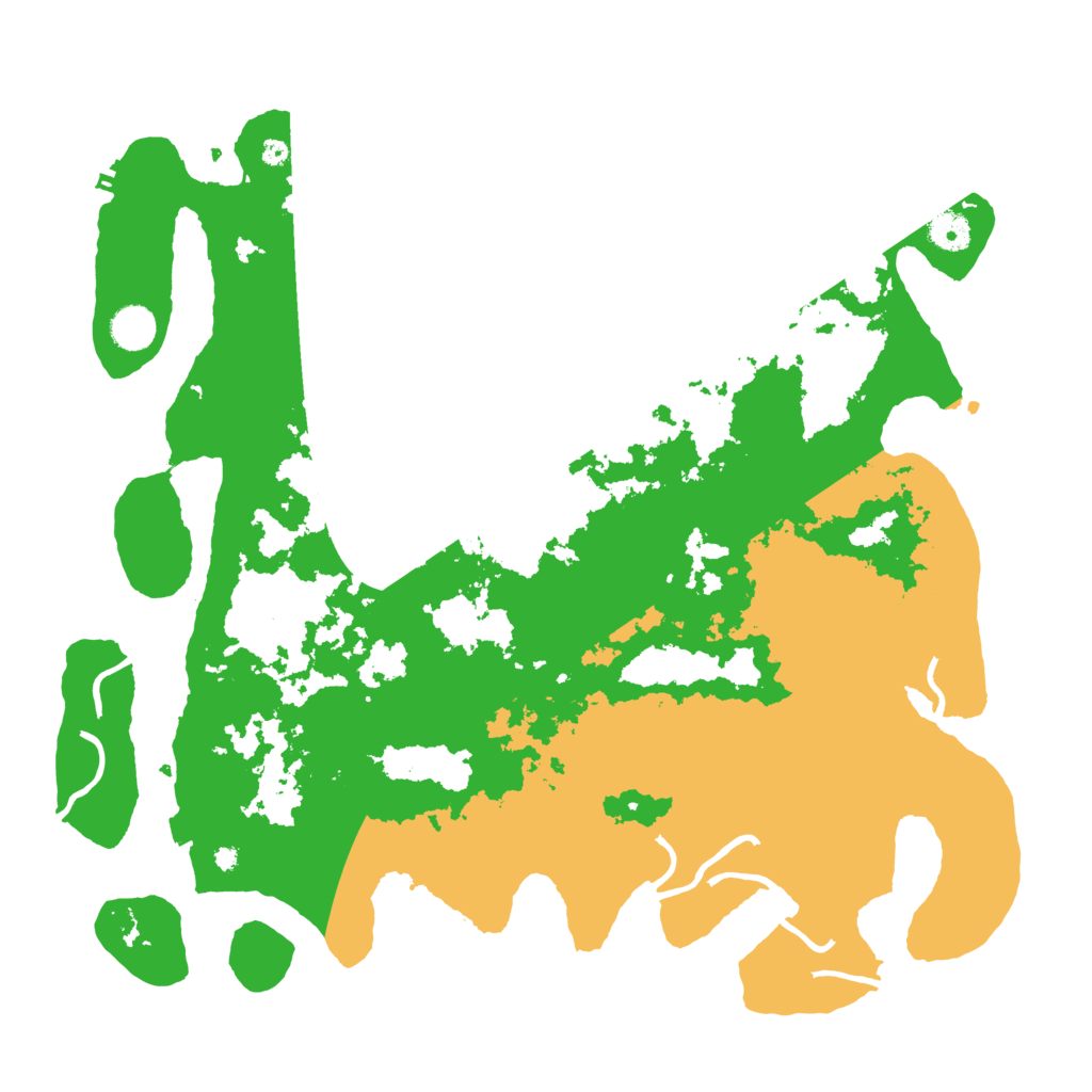 Biome Rust Map: Procedural Map, Size: 4250, Seed: 18738831