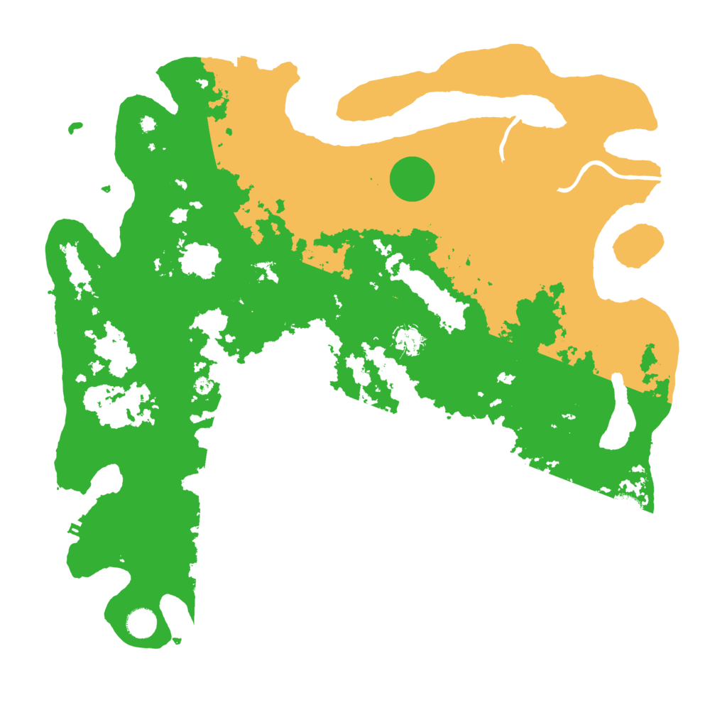 Biome Rust Map: Procedural Map, Size: 4250, Seed: 49770937