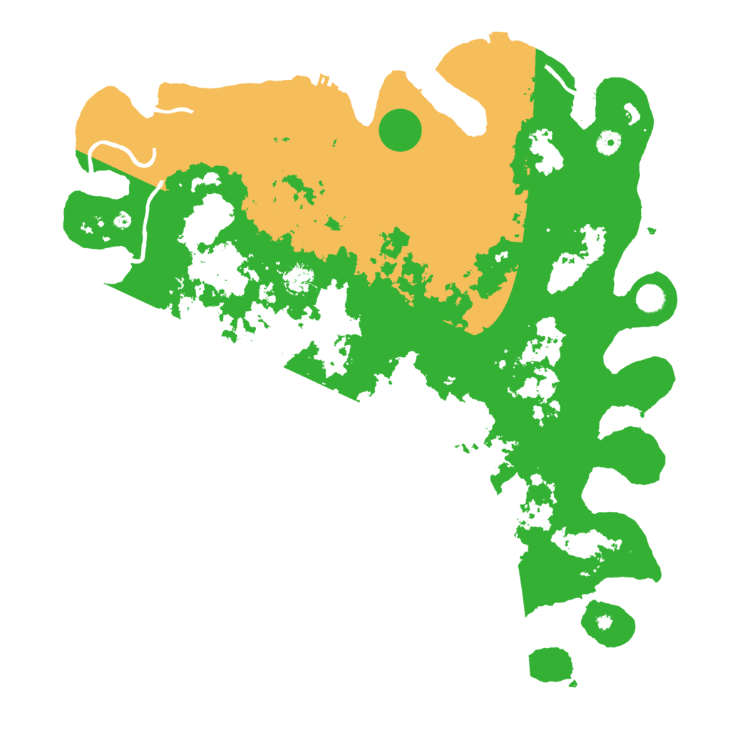 Biome Rust Map: Procedural Map, Size: 4501, Seed: 33