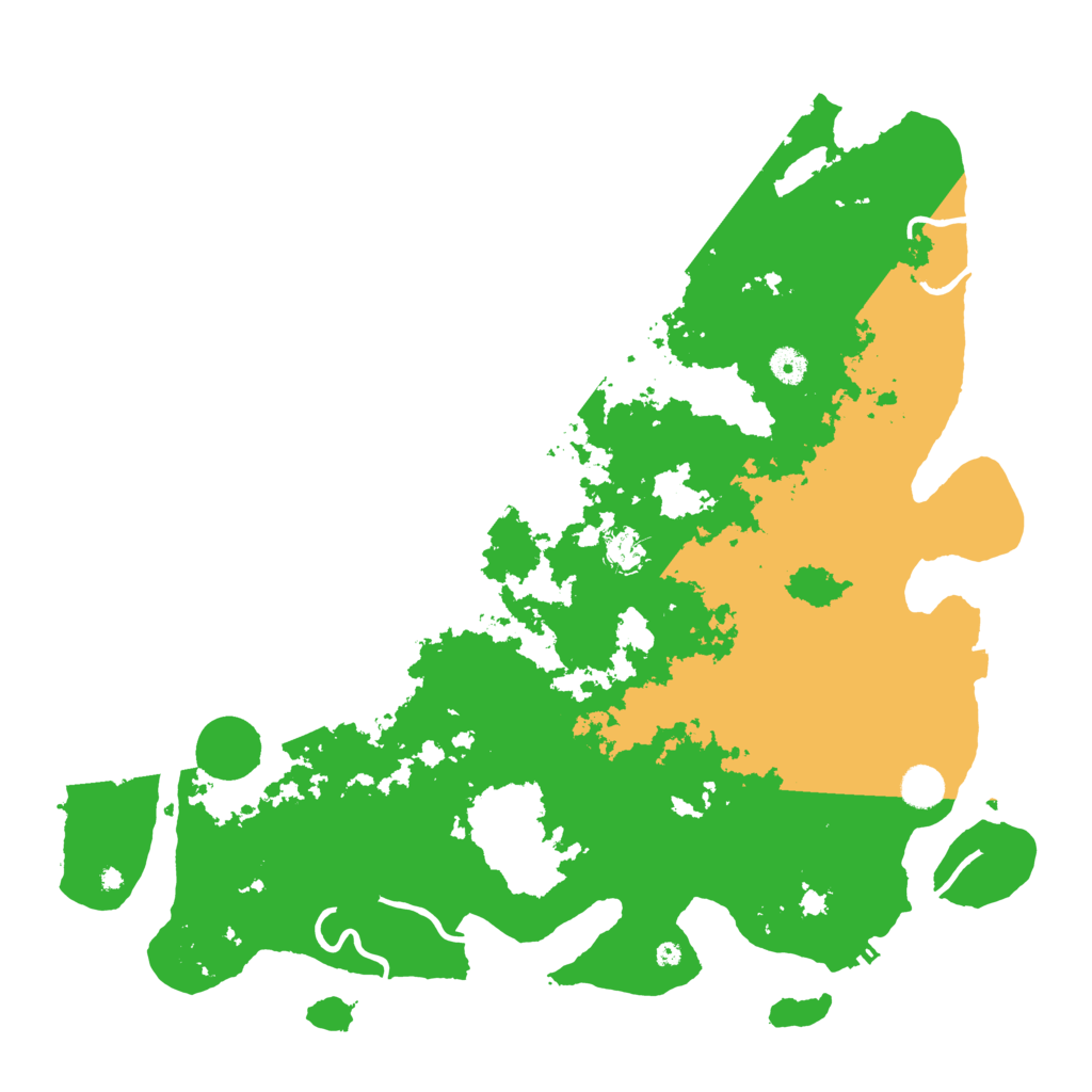 Biome Rust Map: Procedural Map, Size: 4500, Seed: 797364641