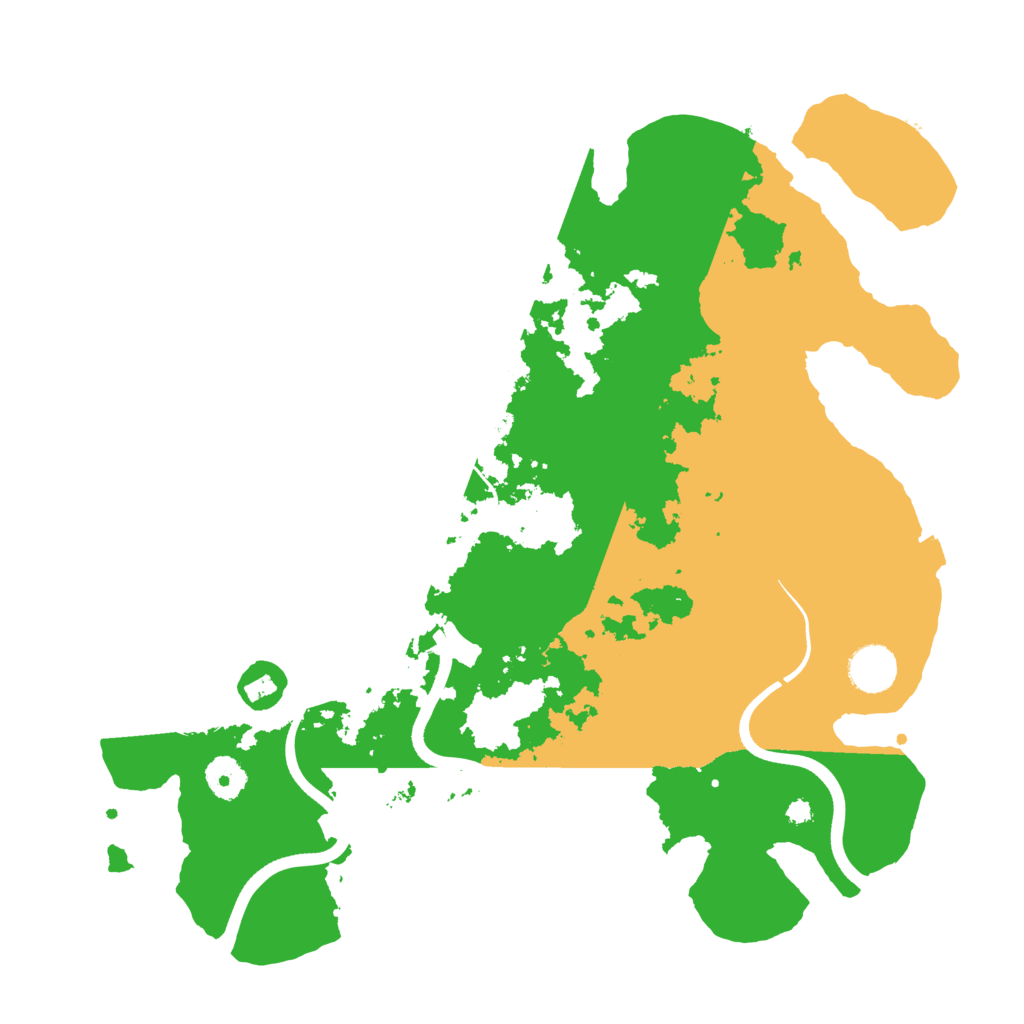 Biome Rust Map: Procedural Map, Size: 3750, Seed: 68841812