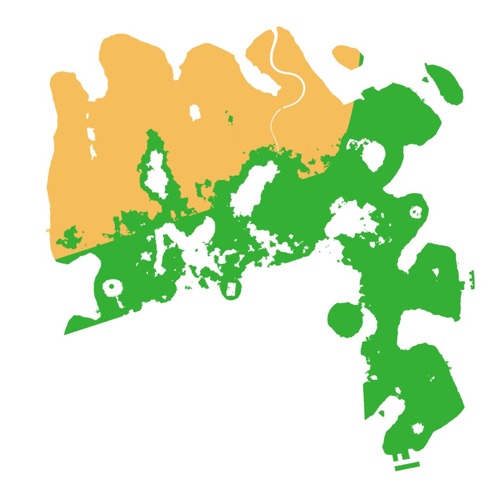 Biome Rust Map: Procedural Map, Size: 4000, Seed: 82298444