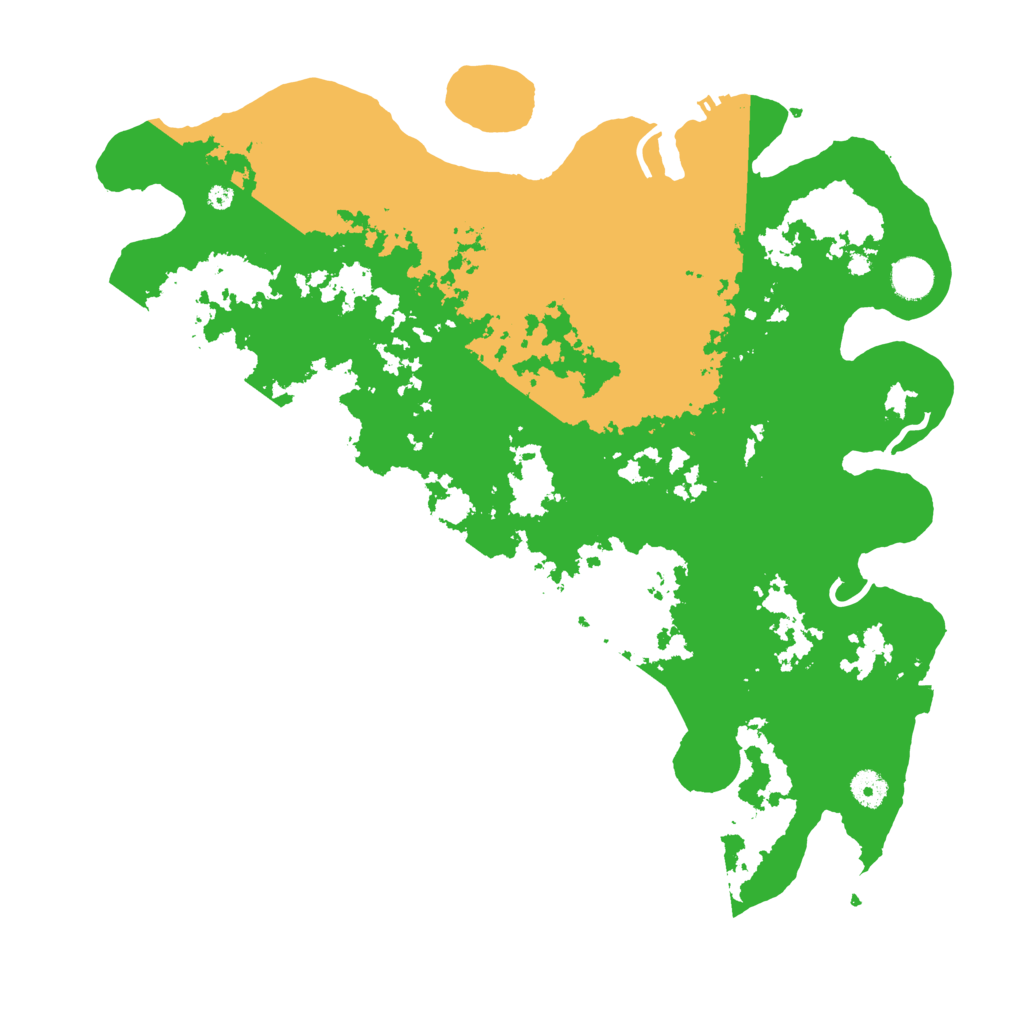 Biome Rust Map: Procedural Map, Size: 4250, Seed: 42512444