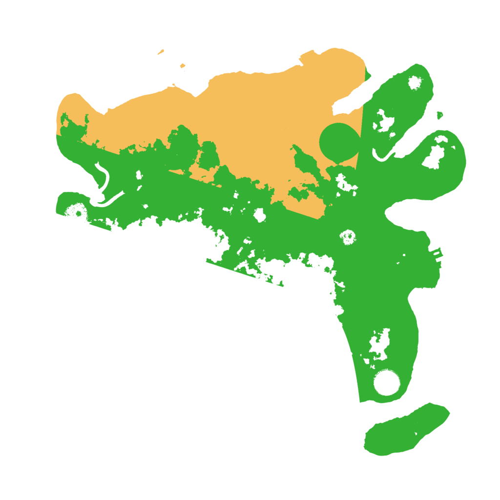 Biome Rust Map: Procedural Map, Size: 3400, Seed: 44759630