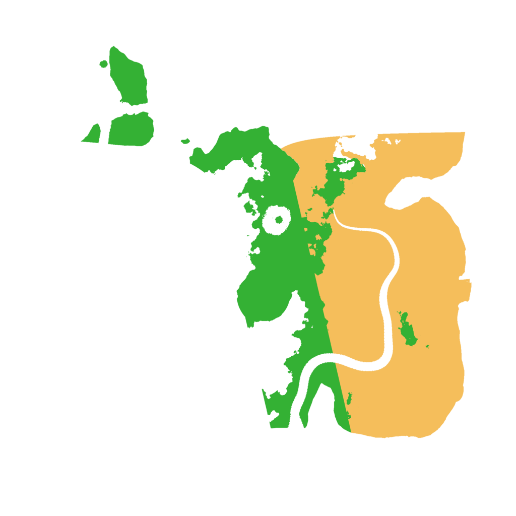 Biome Rust Map: Procedural Map, Size: 2700, Seed: 452142881