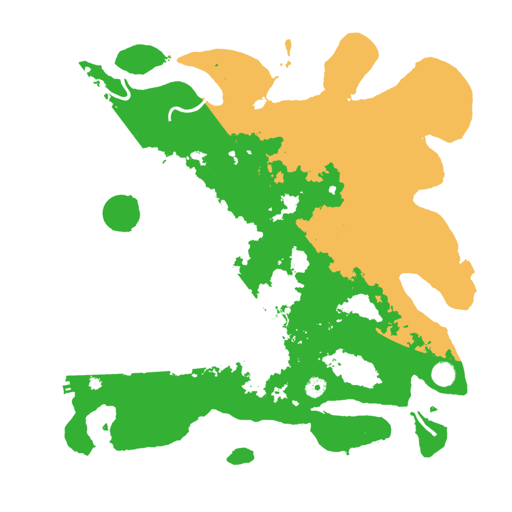 Biome Rust Map: Procedural Map, Size: 3750, Seed: 705255