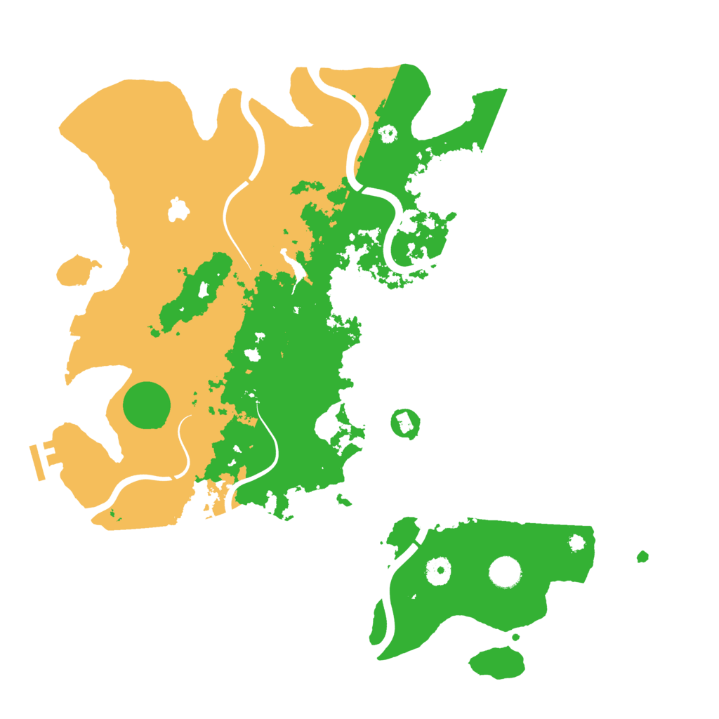 Biome Rust Map: Procedural Map, Size: 4000, Seed: 26288900