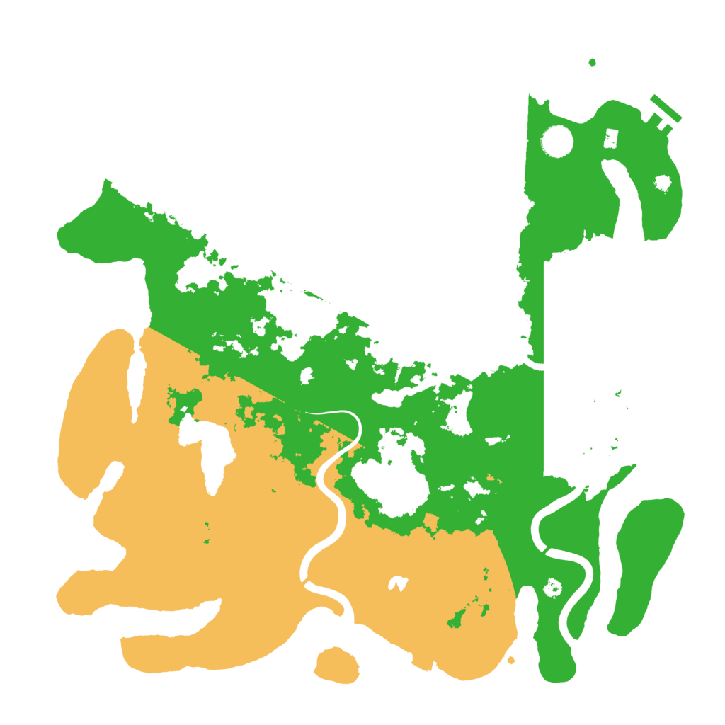Biome Rust Map: Procedural Map, Size: 4000, Seed: 5624340