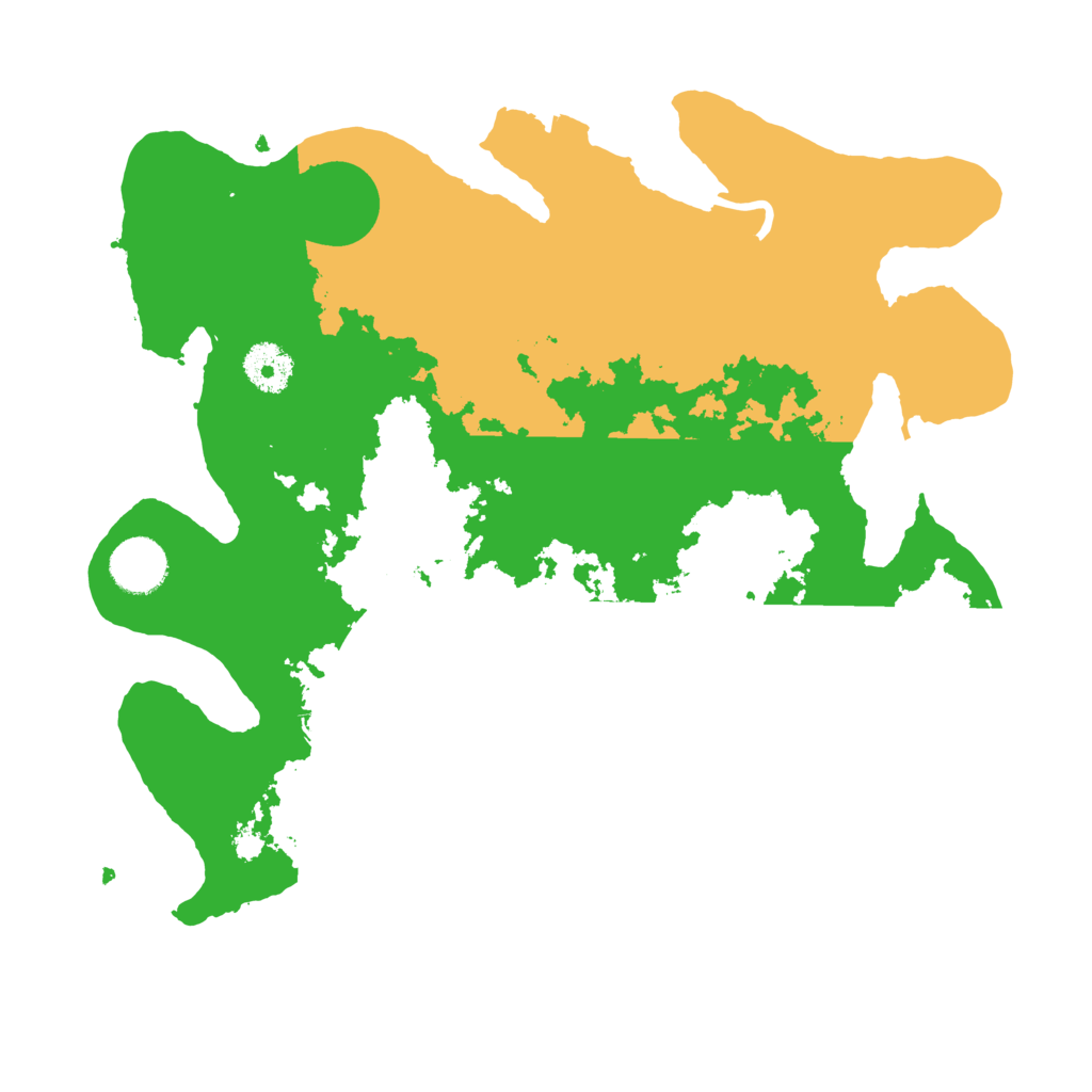 Biome Rust Map: Procedural Map, Size: 3400, Seed: 39849135