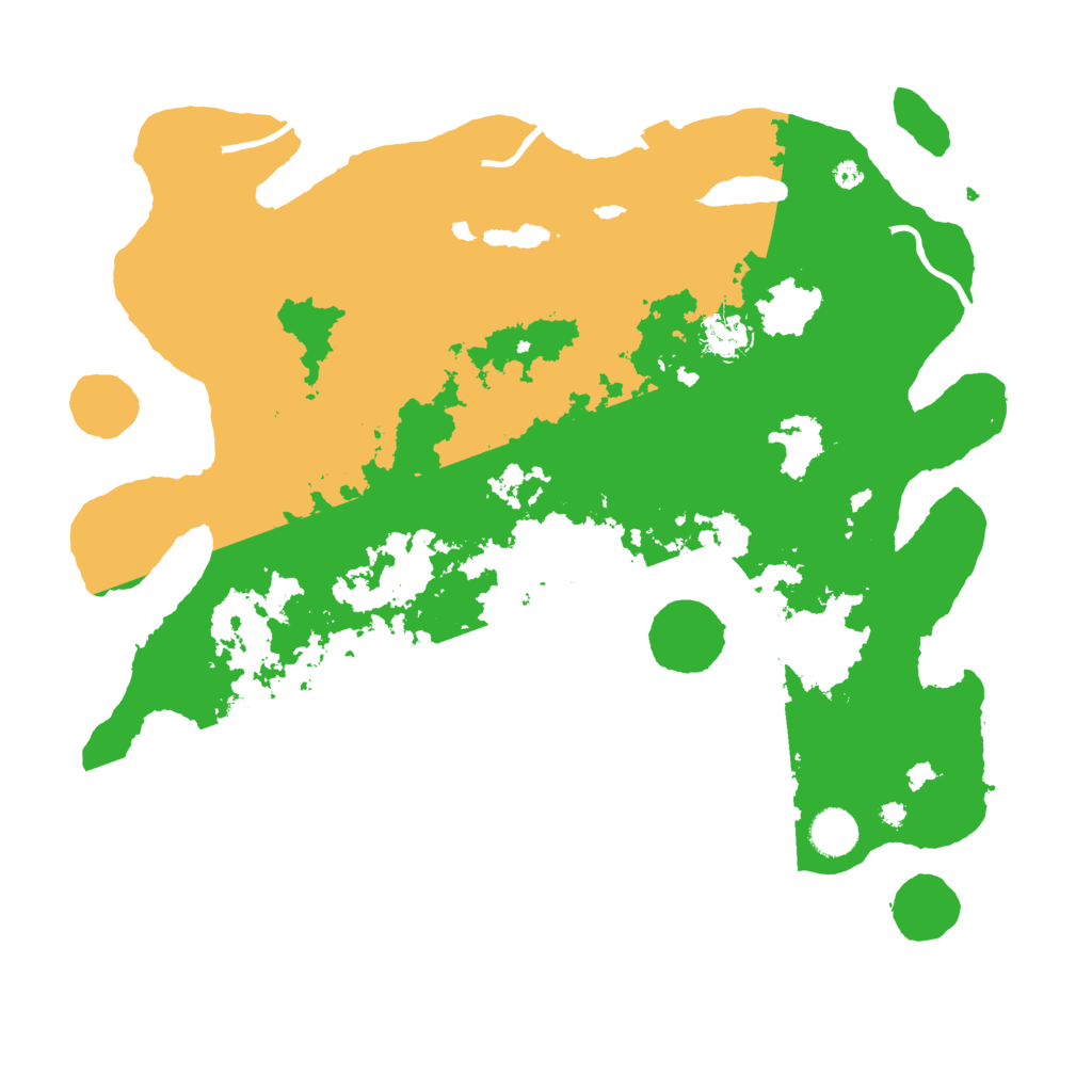 Biome Rust Map: Procedural Map, Size: 4000, Seed: 9223