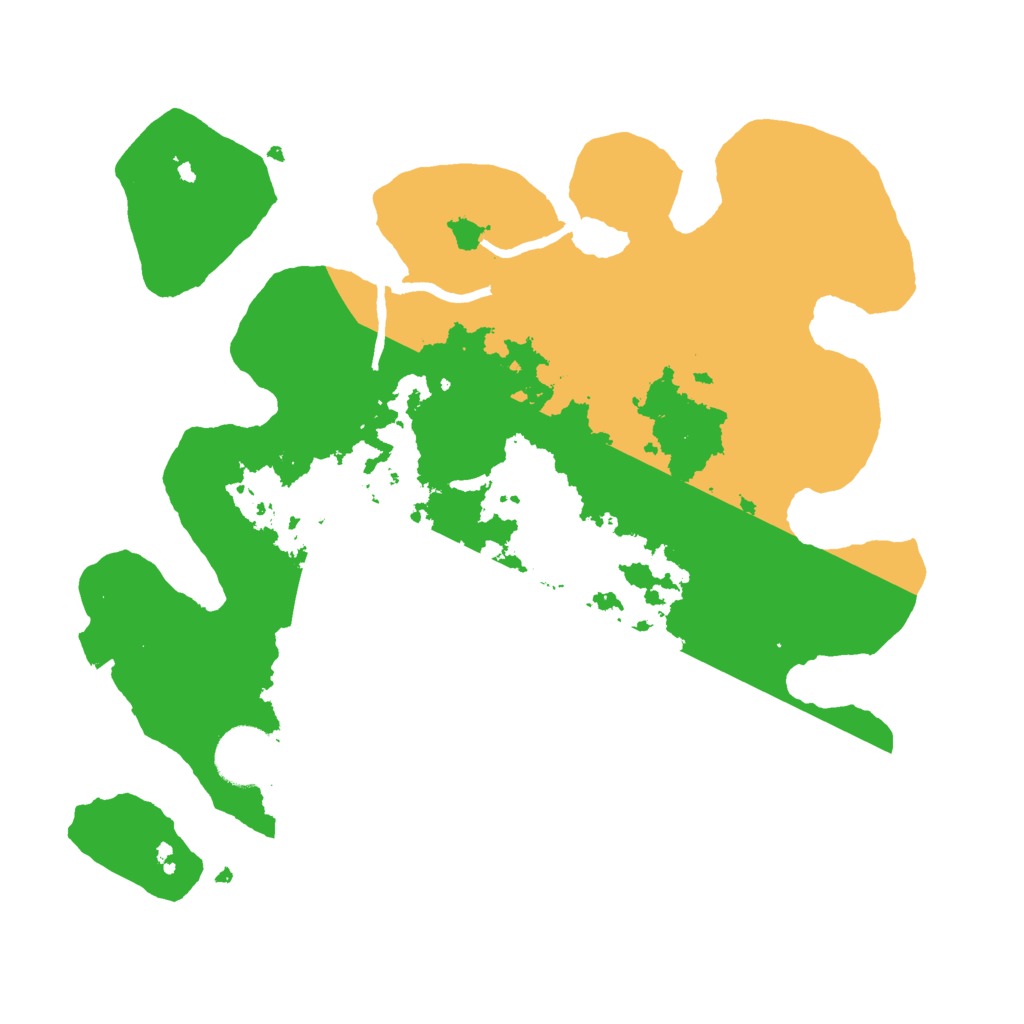 Biome Rust Map: Procedural Map, Size: 3000, Seed: 430588398