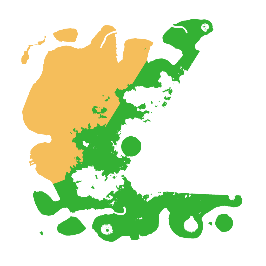 Biome Rust Map: Procedural Map, Size: 3550, Seed: 47991106