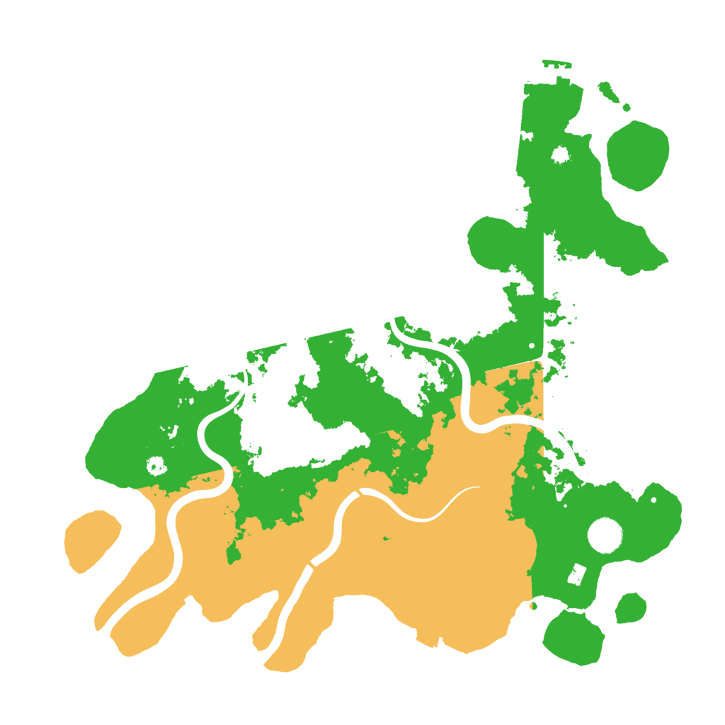 Biome Rust Map: Procedural Map, Size: 3750, Seed: 83377468