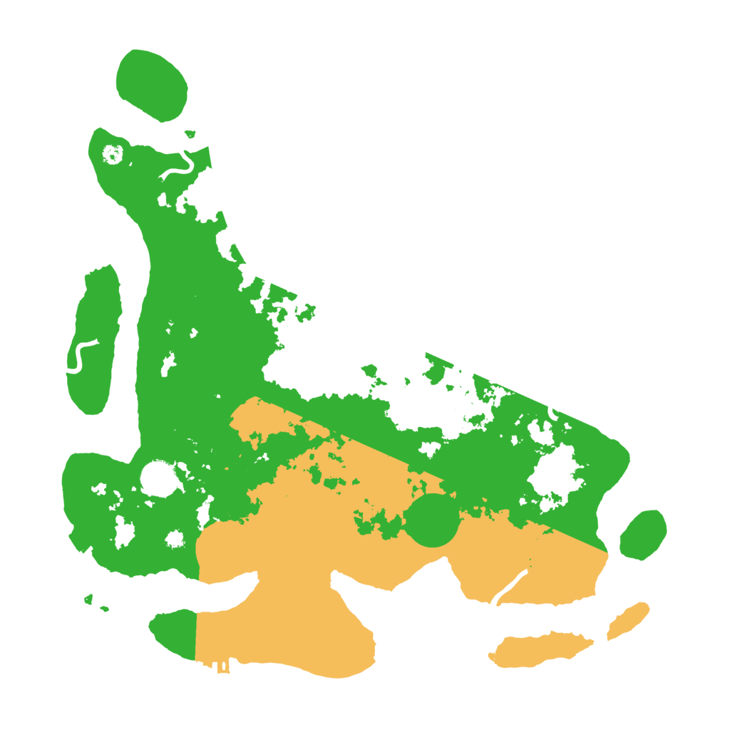 Biome Rust Map: Procedural Map, Size: 3650, Seed: 29003340