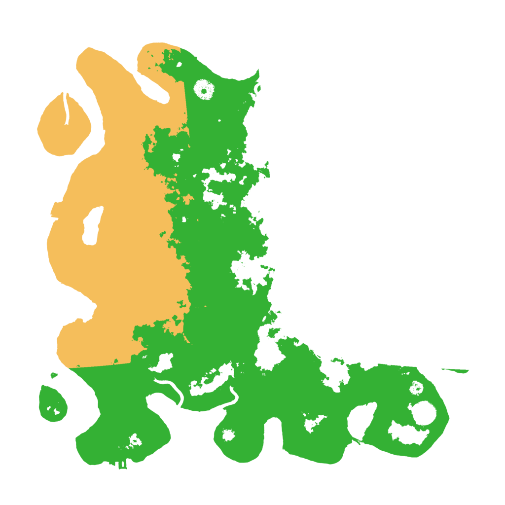 Biome Rust Map: Procedural Map, Size: 3800, Seed: 76786019