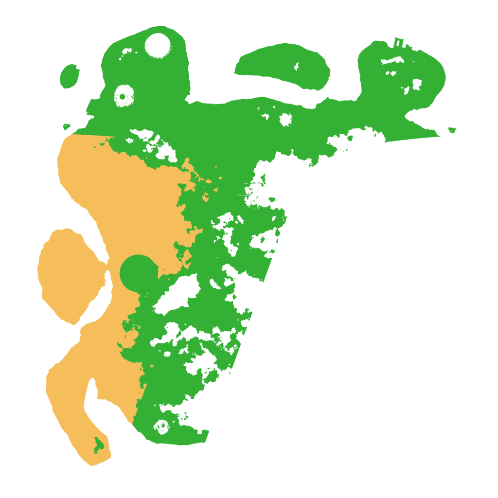 Biome Rust Map: Procedural Map, Size: 3500, Seed: 1683394136