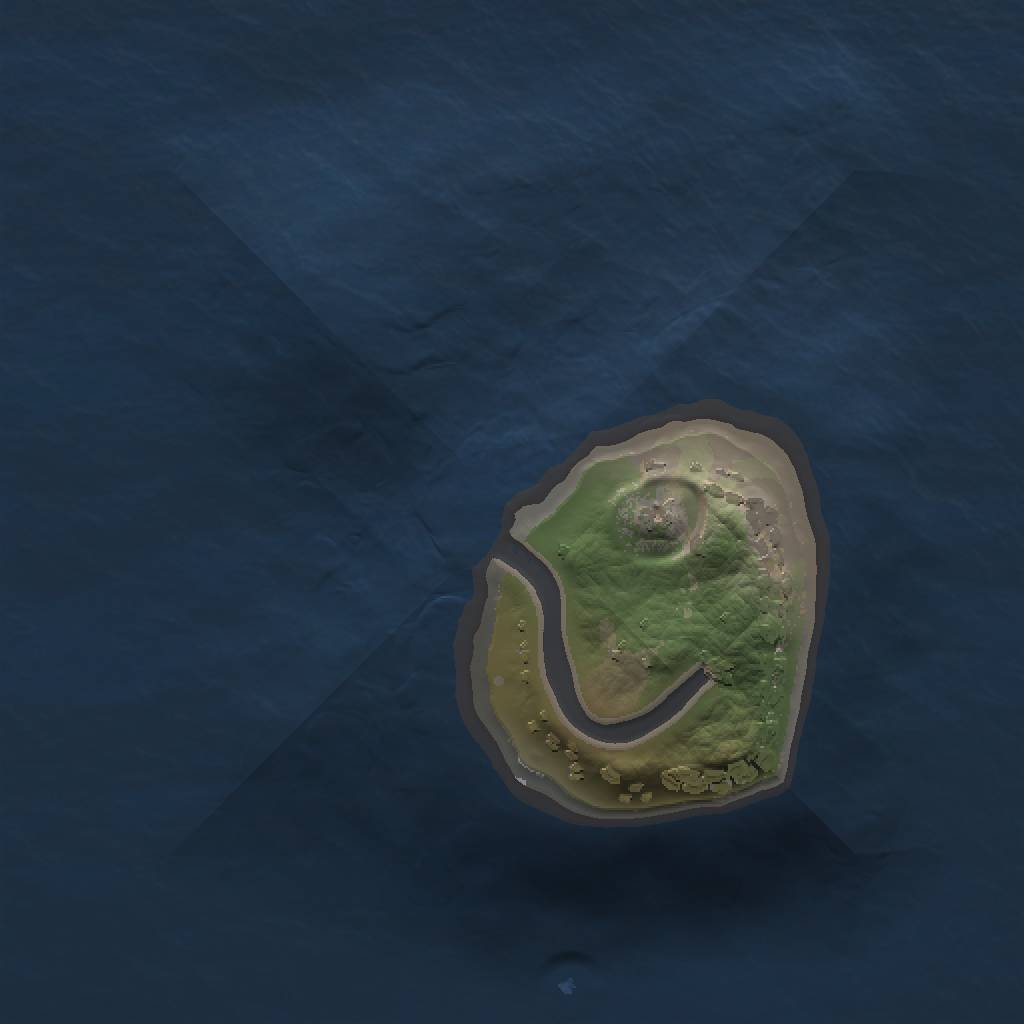 Rust Map: Procedural Map, Size: 1000, Seed: 324074053, 3 Monuments