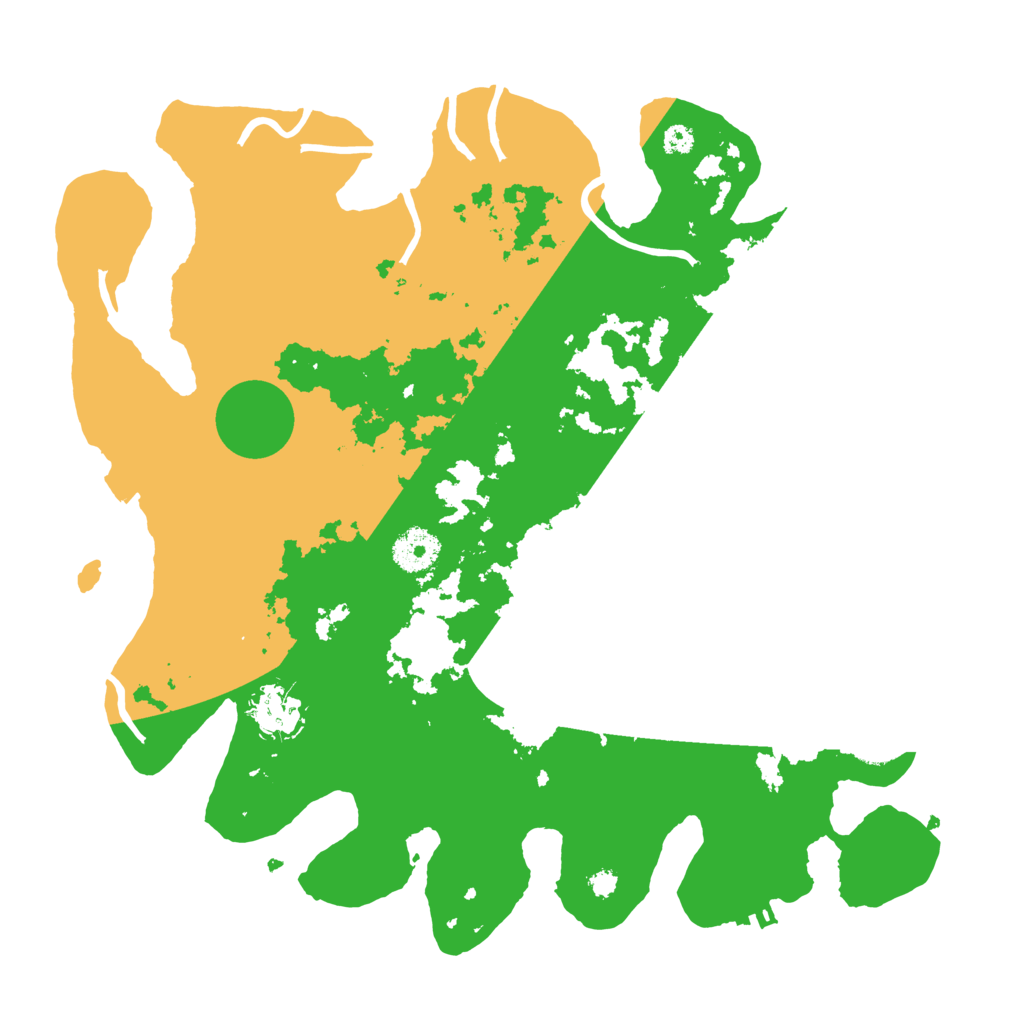 Biome Rust Map: Procedural Map, Size: 3450, Seed: 20261710