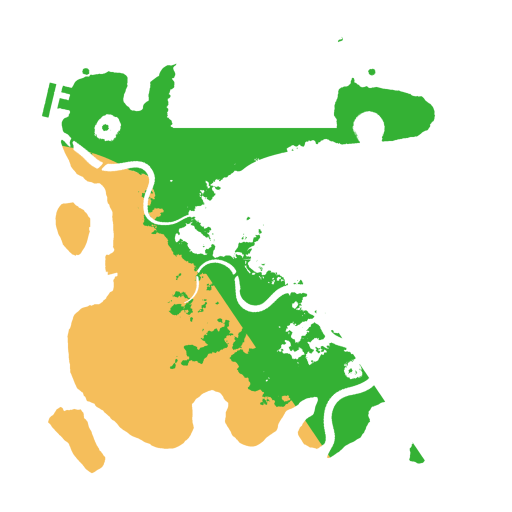 Biome Rust Map: Procedural Map, Size: 3000, Seed: 908763915