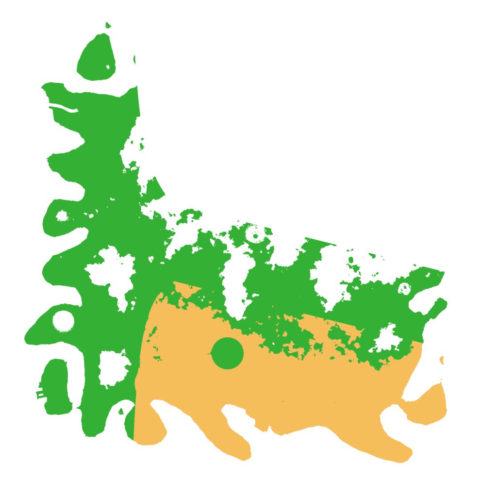 Biome Rust Map: Procedural Map, Size: 4100, Seed: 63314079