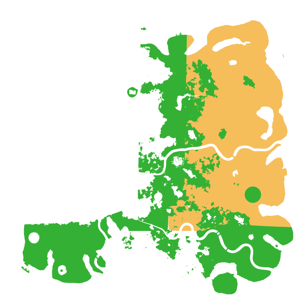 Biome Rust Map: Procedural Map, Size: 5000, Seed: 1769134895